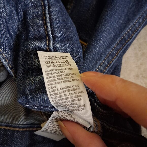 Lucky Brand Women's Size Large Tomboy Trucker Medium Wash Denim Jacket - Picture 10 of 16
